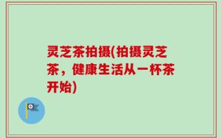 灵芝茶拍摄(拍摄灵芝茶，健康生活从一杯茶开始)
