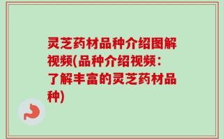 灵芝药材品种介绍图解视频(品种介绍视频：了解丰富的灵芝药材品种)