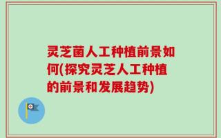 灵芝菌人工种植前景如何(探究灵芝人工种植的前景和发展趋势)