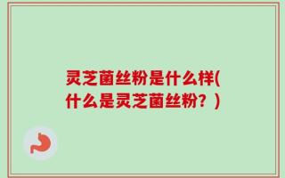 灵芝菌丝粉是什么样(什么是灵芝菌丝粉？)