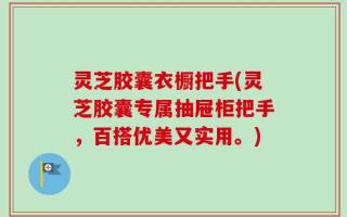 灵芝胶囊衣橱把手(灵芝胶囊专属抽屉柜把手，百搭优美又实用。)