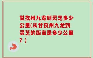 甘孜州九龙到灵芝多少公里(从甘孜州九龙到灵芝的距离是多少公里？)