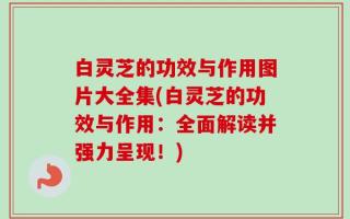 白灵芝的功效与作用图片大全集(白灵芝的功效与作用：全面解读并强力呈现！)