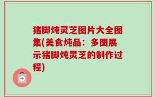 猪脚炖灵芝图片大全图集(美食炖品：多图展示猪脚炖灵芝的制作过程)