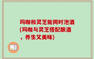 玛咖和灵芝能同时泡酒(玛咖与灵芝搭配酿酒，养生又美味)