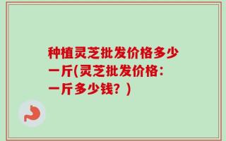种植灵芝批发价格多少一斤(灵芝批发价格：一斤多少钱？)
