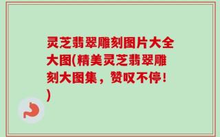 灵芝翡翠雕刻图片大全大图(精美灵芝翡翠雕刻大图集，赞叹不停！)