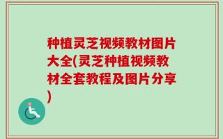 种植灵芝视频教材图片大全(灵芝种植视频教材全套教程及图片分享)