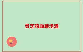 灵芝鸡血藤泡酒