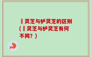 艼灵芝与栌灵芝的区别(艼灵芝与栌灵芝有何不同？)