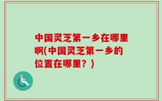 中国灵芝第一乡在哪里啊(中国灵芝第一乡的位置在哪里？)