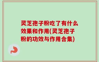 灵芝孢子粉吃了有什么效果和作用(灵芝孢子粉的功效与作用合集)