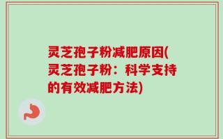 灵芝孢子粉减肥原因(灵芝孢子粉：科学支持的有效减肥方法)