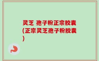 灵芝 孢子粉正宗胶囊(正宗灵芝孢子粉胶囊)