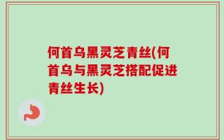 何首乌黑灵芝青丝(何首乌与黑灵芝搭配促进青丝生长)