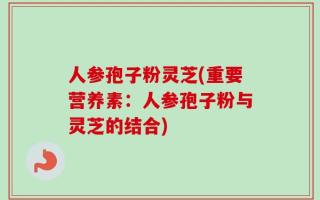 人参孢子粉灵芝(重要营养素：人参孢子粉与灵芝的结合)