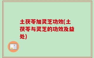 土茯苓加灵芝功效(土茯苓与灵芝的功效及益处)