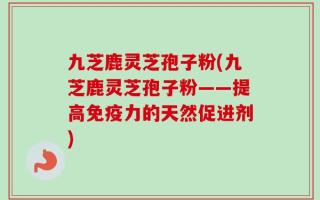 九芝鹿灵芝孢子粉(九芝鹿灵芝孢子粉——提高免疫力的天然促进剂)