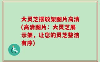 大灵芝摆放架图片高清(高清图片：大灵芝展示架，让您的灵芝整洁有序)