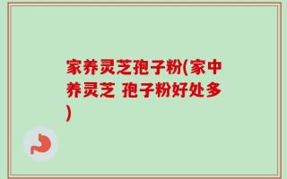 家养灵芝孢子粉(家中养灵芝 孢子粉好处多)