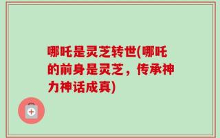 哪吒是灵芝转世(哪吒的前身是灵芝，传承神力神话成真)