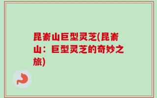 昆嵛山巨型灵芝(昆嵛山：巨型灵芝的奇妙之旅)