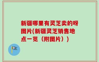 新疆哪里有灵芝卖的呀图片(新疆灵芝销售地点一览（附图片）)