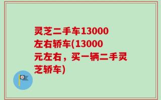 灵芝二手车13000左右轿车(13000元左右，买一辆二手灵芝轿车)
