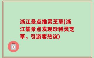 浙江景点推灵芝草(浙江某景点发现珍稀灵芝草，引游客热议)