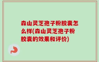 森山灵芝孢子粉胶囊怎么样(森山灵芝孢子粉胶囊的效果和评价)
