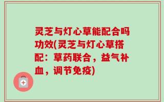 灵芝与灯心草能配合吗功效(灵芝与灯心草搭配：草药联合，益气补血，调节免疫)