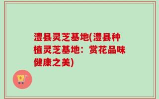 澧县灵芝基地(澧县种植灵芝基地：赏花品味健康之美)