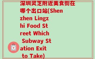 深圳灵芝附近美食街在哪个出口站(Shenzhen Lingzhi Food Street Which Subway Station Exit to Take)