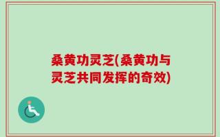 桑黄功灵芝(桑黄功与灵芝共同发挥的奇效)