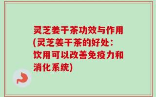 灵芝姜干茶功效与作用(灵芝姜干茶的好处：饮用可以改善免疫力和消化系统)