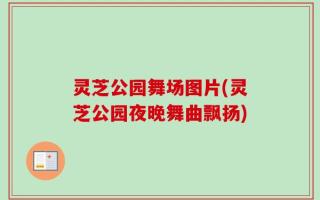 灵芝公园舞场图片(灵芝公园夜晚舞曲飘扬)