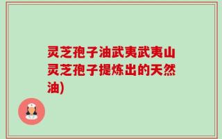 灵芝孢子油武夷武夷山灵芝孢子提炼出的天然油)