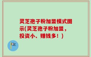 灵芝孢子粉加盟模式图示(灵芝孢子粉加盟，投资小、赚钱多！)