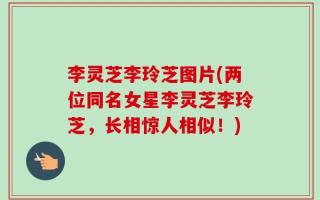 李灵芝李玲芝图片(两位同名女星李灵芝李玲芝，长相惊人相似！)