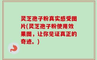 灵芝孢子粉真实感受图片(灵芝孢子粉使用效果图，让你见证真正的奇迹。)