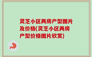 灵芝小区两房户型图片及价格(灵芝小区两房户型价格图片欣赏)