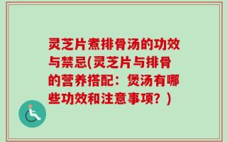 灵芝片煮排骨汤的功效与禁忌(灵芝片与排骨的营养搭配：煲汤有哪些功效和注意事项？)