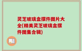 灵芝玻璃盒摆件图片大全(精美灵芝玻璃盒摆件图集合辑)