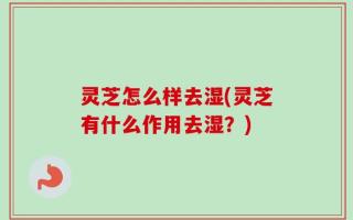 灵芝怎么样去湿(灵芝有什么作用去湿？)