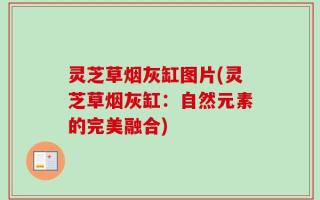 灵芝草烟灰缸图片(灵芝草烟灰缸：自然元素的完美融合)