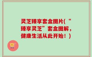 灵芝臻享套盒图片(“臻享灵芝”套盒图解，健康生活从此开始！)