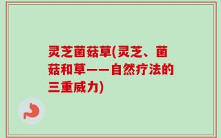 灵芝菌菇草(灵芝、菌菇和草——自然疗法的三重威力)