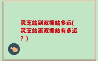 灵芝站到双拥站多远(灵芝站离双拥站有多远？)