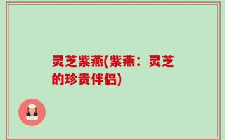 灵芝紫燕(紫燕：灵芝的珍贵伴侣)