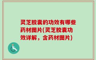 灵芝胶囊的功效有哪些药材图片(灵芝胶囊功效详解，含药材图片)